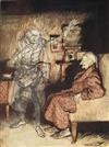 (RACKHAM, ARTHUR.) Dickens, Charles. A Christmas Carol.